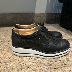 Hogan leather oxfords women’s 6.5